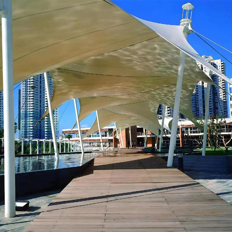 汨罗市膜结构景观棚
