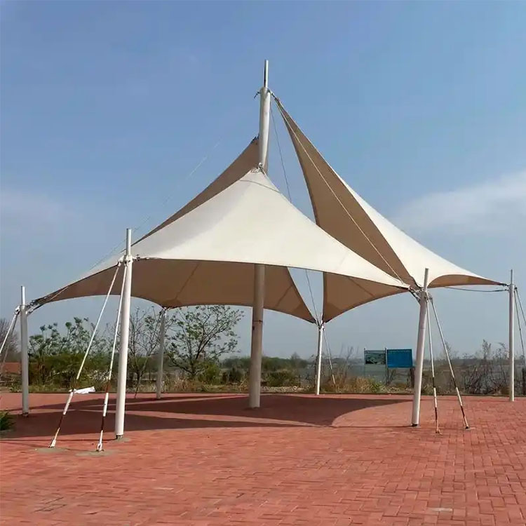 汨罗市膜结构景观棚