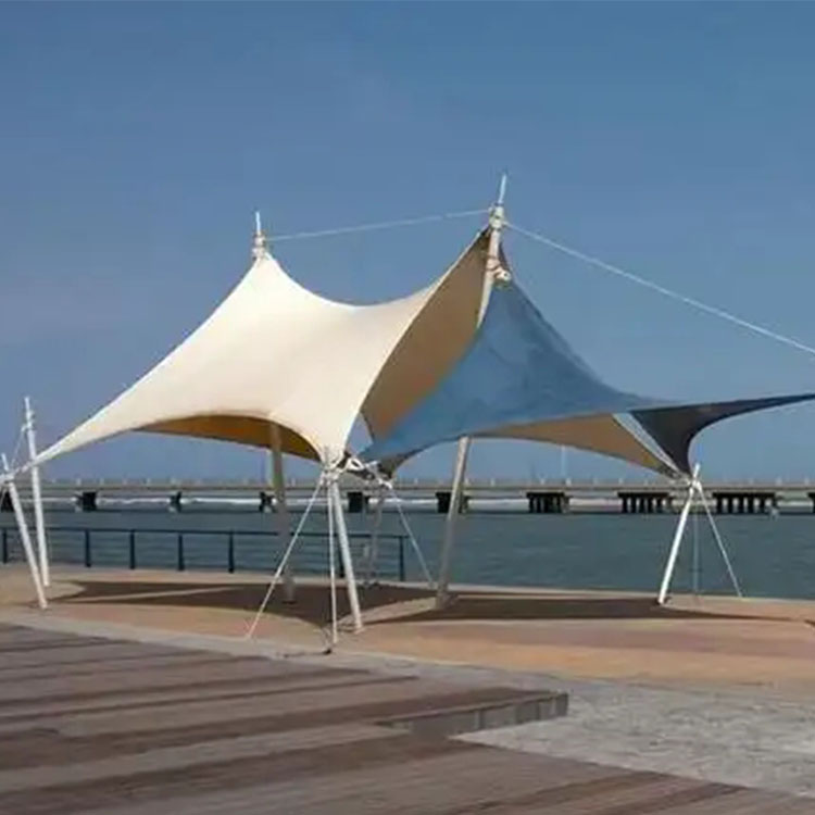 汨罗市膜结构景观棚