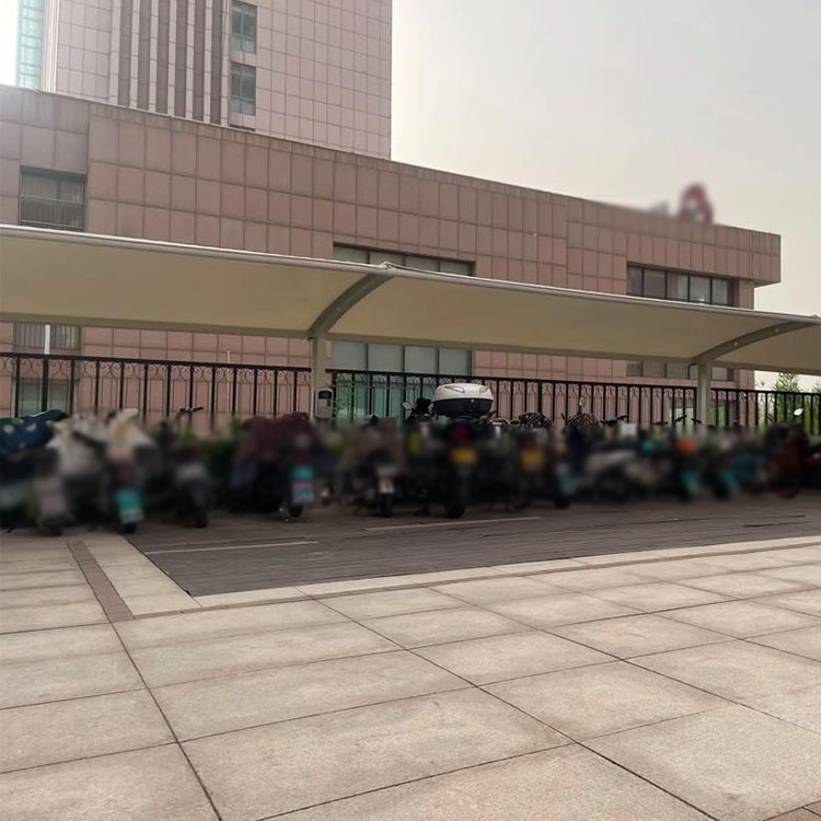 汨罗市膜结构电动车棚