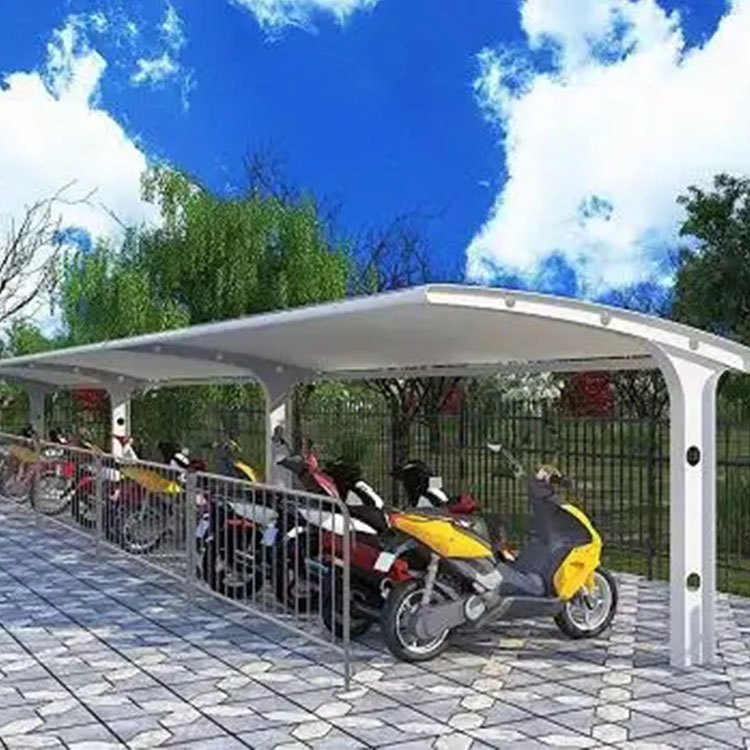 汨罗市膜结构电动车棚